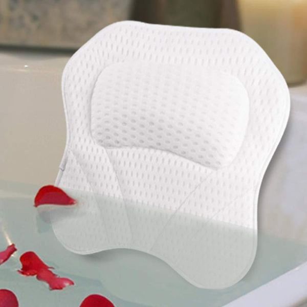 bath pillow 3d mesh bathtub pillow with 6 suction cups 1 hook for bathing bathroom j99store
bath pillow 3d mesh bathtub pillow with 6 suction cups 1 hook for bathing bathroom j99store