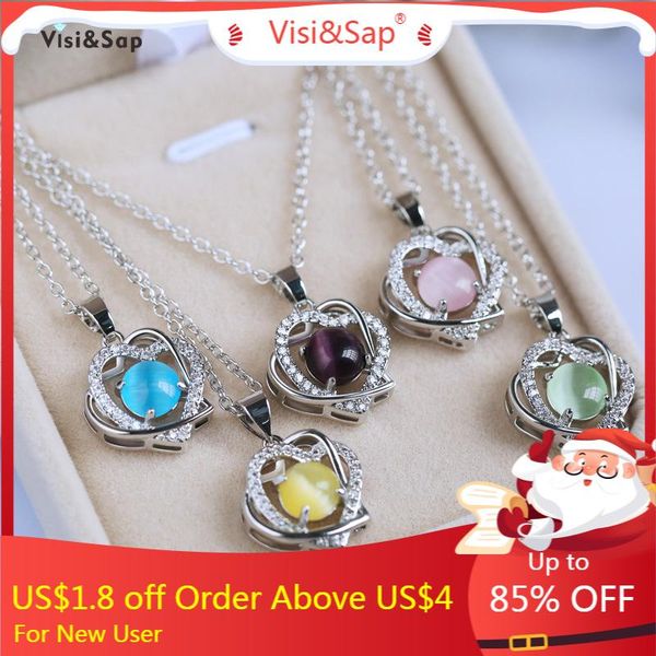 visisap korean version hearts heart zircon necklaces for women collarbone chain woolen necklace gifts office lady jewelry xl022, Silver
visisap korean version hearts heart zircon necklaces for women collarbone chain woolen necklace gifts office lady jewelry xl022, Silver