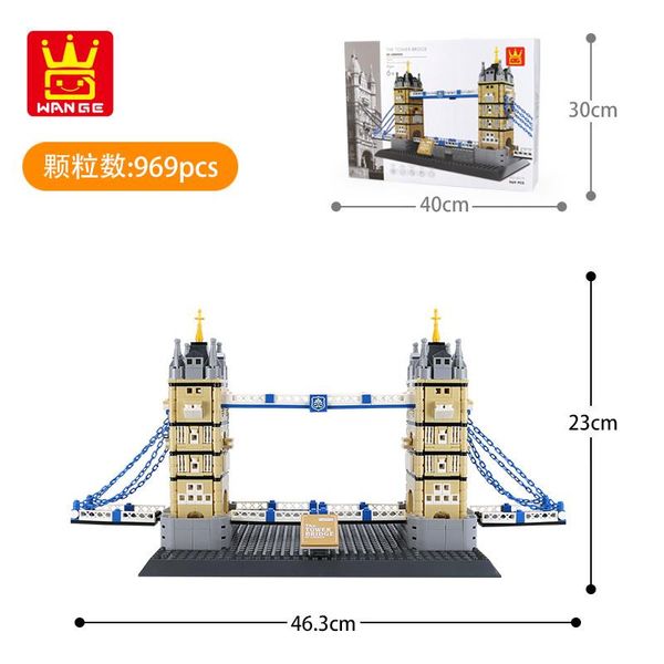 строительного блок детской игрушек вехи серия 3d модель здания 969pcs london tower bridge длина 46,3 высоких 23 подарочных украшений
строительного блок детской игрушек вехи серия 3d модель здания 969pcs london tower bridge длина 46,3 высоких 23 подарочных украшений