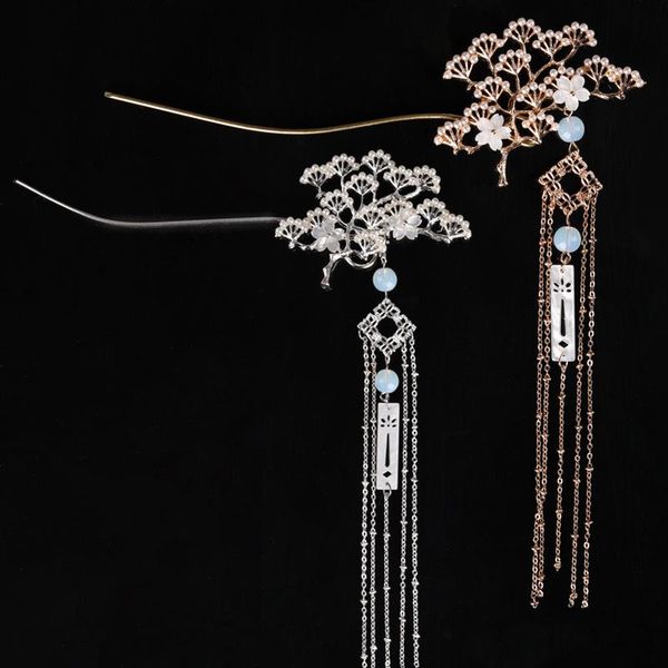 pan hairpin step shaking female hairpin antique hair ornament tassel accessories headdress super immortal, Golden;silver
pan hairpin step shaking female hairpin antique hair ornament tassel accessories headdress super immortal, Golden;silver