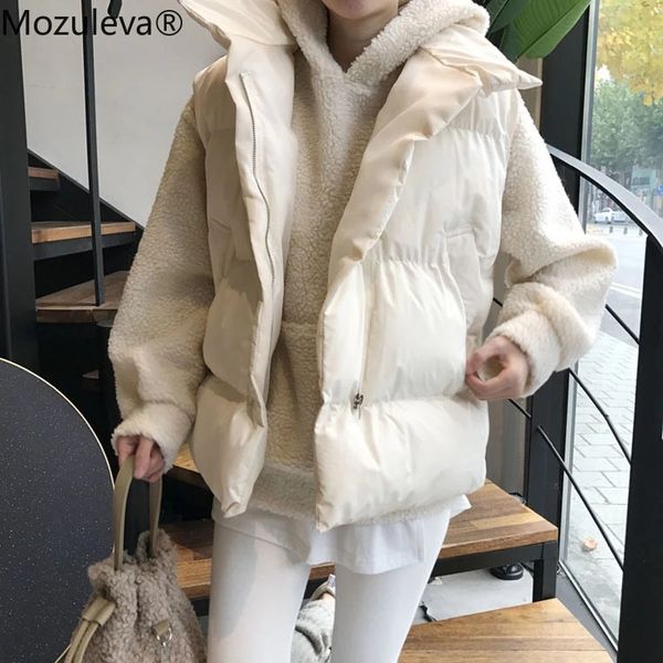 2021 winter women cotton warm parkas vest female solid color mandarin collar thicken short puffer jacket hooded coats, Black;brown
2021 winter women cotton warm parkas vest female solid color mandarin collar thicken short puffer jacket hooded coats, Black;brown