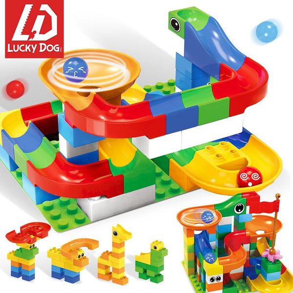 88-176pcs marble race run blocks совместимость с duploe building blocks воронка slide большие блоки игрушки для детей qyldug mywjqq
88-176pcs marble race run blocks совместимость с duploe building blocks воронка slide большие блоки игрушки для детей qyldug mywjqq