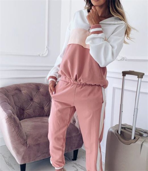 women 2 pcs tracksuit sports long sleeve sweatshirts thin fleece joggers suits running set workout spring sportswear women tracksuit, Gray
women 2 pcs tracksuit sports long sleeve sweatshirts thin fleece joggers suits running set workout spring sportswear women tracksuit, Gray