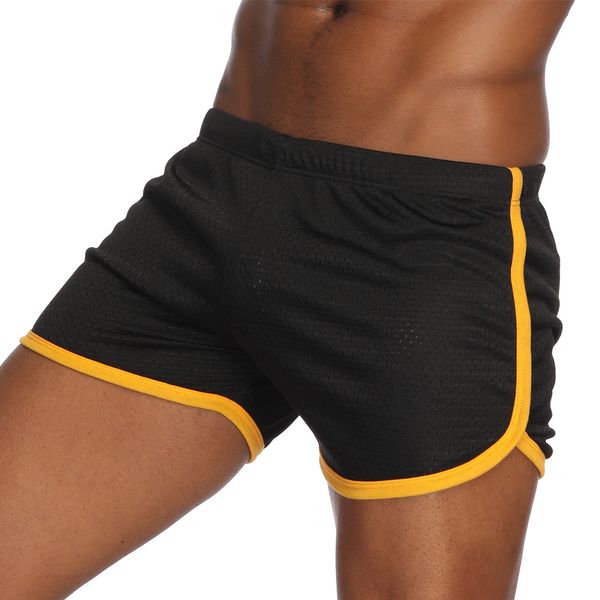 men fashion classic solid mesh fast dry retailer men's trunks summer elastic waist mens shorts, White;black
men fashion classic solid mesh fast dry retailer men's trunks summer elastic waist mens shorts, White;black