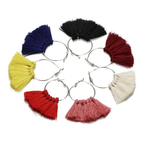 2021 bohemia new arrival colorful ethnic tassel earring vintage big fan shaped hoop earrings women long earrings brincos jewelry, Golden;silver
2021 bohemia new arrival colorful ethnic tassel earring vintage big fan shaped hoop earrings women long earrings brincos jewelry, Golden;silver