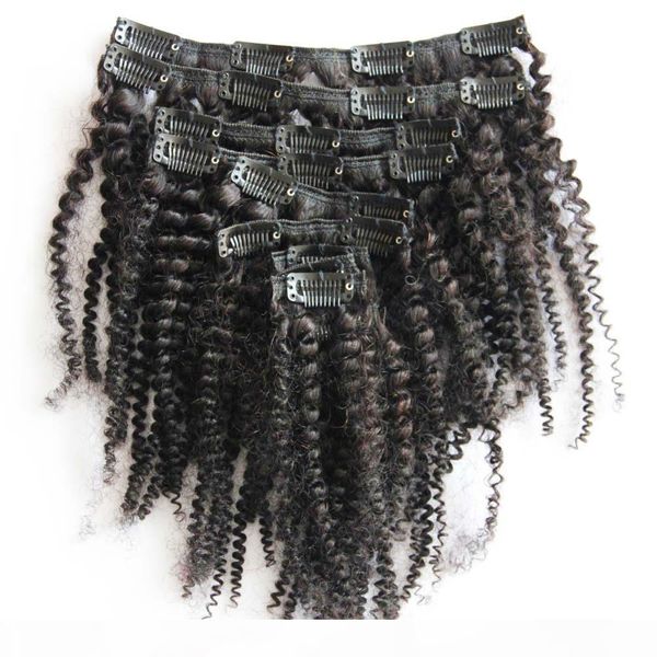 100g 7pcs brazilian kinky curly virgin hair clip ins 4a 4b 4c afro kinky curly clip in hair extensions for black woman, Black;brown
100g 7pcs brazilian kinky curly virgin hair clip ins 4a 4b 4c afro kinky curly clip in hair extensions for black woman, Black;brown