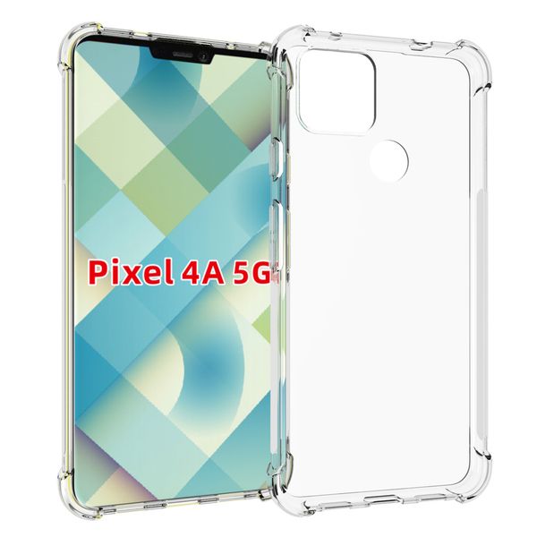 1.45mm shockproof clear transparent tpu with four corner protective case cover compatible for google pixel 4a 5g/pixel 4a 4g
1.45mm shockproof clear transparent tpu with four corner protective case cover compatible for google pixel 4a 5g/pixel 4a 4g