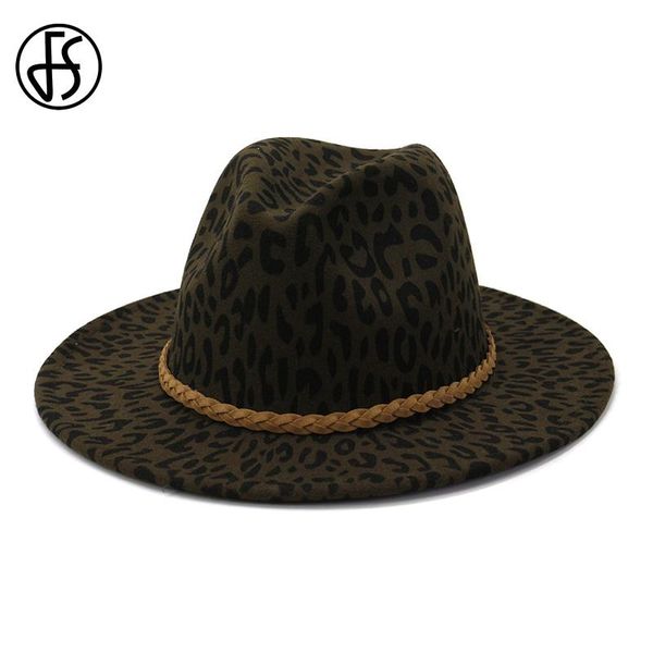 fs women vintage wide brim felt fedora hats leopard print men wool panama jazz cap khaki army green wine red beige gray hat, Blue;gray
fs women vintage wide brim felt fedora hats leopard print men wool panama jazz cap khaki army green wine red beige gray hat, Blue;gray