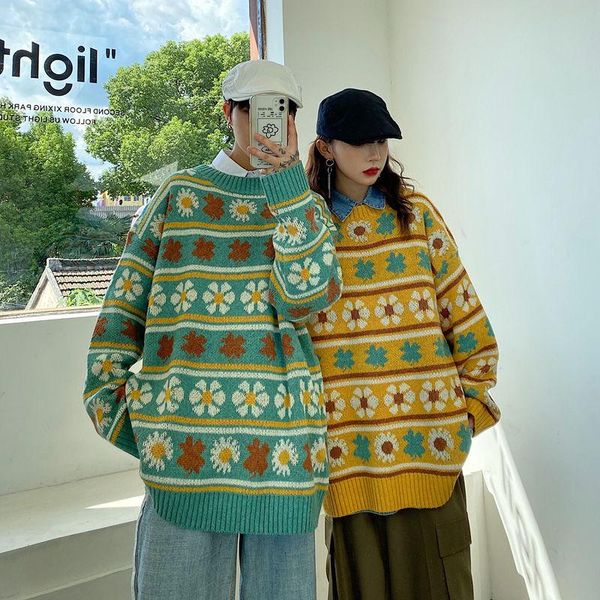 men's sweaters 2021 flower printing oversized wool loose casual trendy pullover clothes knitting 3 color coats cashmere knit, White;black
men's sweaters 2021 flower printing oversized wool loose casual trendy pullover clothes knitting 3 color coats cashmere knit, White;black