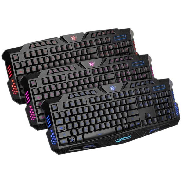 a877 rgb backlit wired usb gaming keyboard 3 color switchable led light lapcomputer gamer game keyboard
a877 rgb backlit wired usb gaming keyboard 3 color switchable led light lapcomputer gamer game keyboard