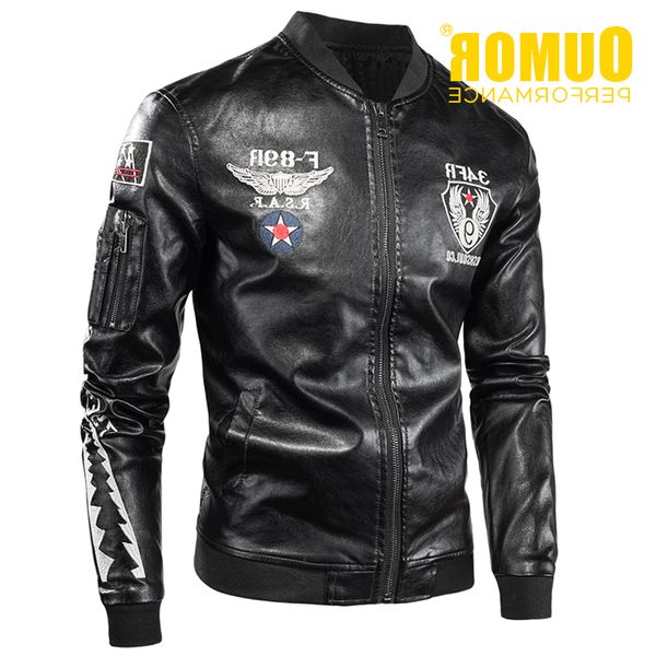 autumn new casual motorcycle vintage jackets coat fashion biker us army bomber embroidery pu leather jacket men
autumn new casual motorcycle vintage jackets coat fashion biker us army bomber embroidery pu leather jacket men