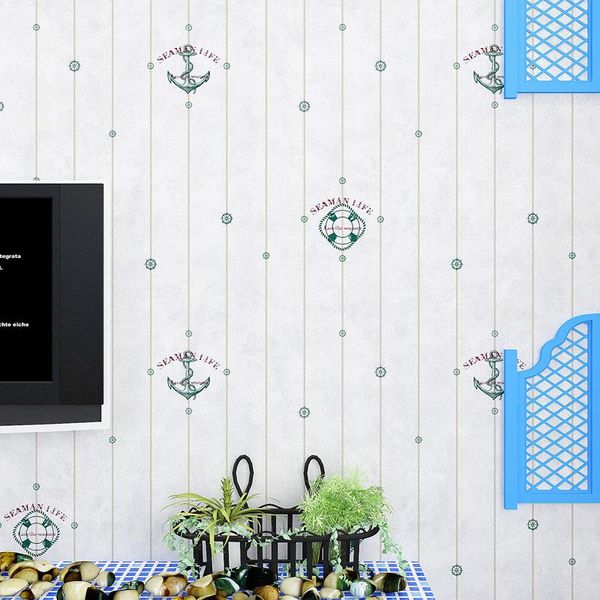 wallpapers non-woven fabric fresh mediterranean anchor pattern wallpaper the sitting room bedroom of children living
wallpapers non-woven fabric fresh mediterranean anchor pattern wallpaper the sitting room bedroom of children living