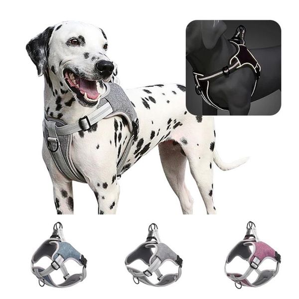 dog collars & leashes pet reflective leash chest harness adjustable vest breathable mesh fashion strap supplies outdoor use
dog collars & leashes pet reflective leash chest harness adjustable vest breathable mesh fashion strap supplies outdoor use