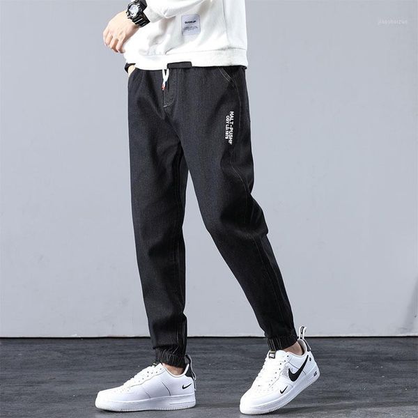 2021 autumn casual men elastic straight jeans male denim cropped harem trousers gray slim stretch thin leggings length pants1, Blue
2021 autumn casual men elastic straight jeans male denim cropped harem trousers gray slim stretch thin leggings length pants1, Blue