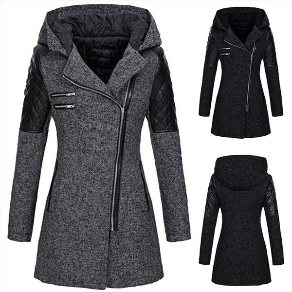 jacket coat winter warm womens thick parka streetwear full patchwork zipper turn down collar parka female chaqueta mujer l20, Black
jacket coat winter warm womens thick parka streetwear full patchwork zipper turn down collar parka female chaqueta mujer l20, Black