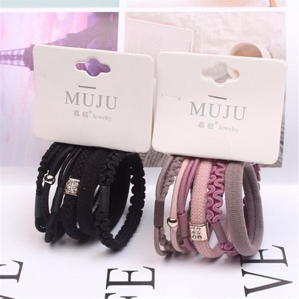 6pcs/set women high elastic bands solid stretch ties band ponytail holder ropes hair accessories
6pcs/set women high elastic bands solid stretch ties band ponytail holder ropes hair accessories