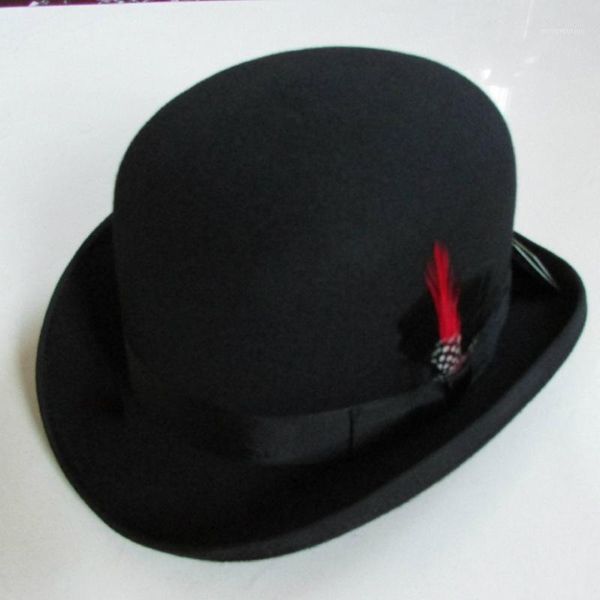 women's men's black winter warm wool bowler hat fedora hat hantom lr amir khan gentleman leather luxury billycock hats1, Blue;gray
women's men's black winter warm wool bowler hat fedora hat hantom lr amir khan gentleman leather luxury billycock hats1, Blue;gray