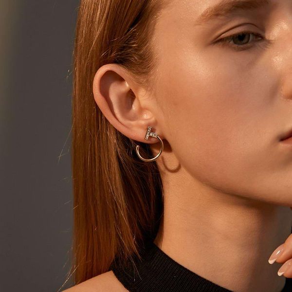 korean c shape ear studs for women girl micro zircon t letter stud earrings aretes jewelry, Golden;silver
korean c shape ear studs for women girl micro zircon t letter stud earrings aretes jewelry, Golden;silver