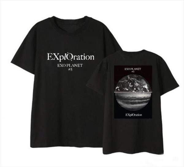 kpop exo planet 5 exploration concert same earth printing t shirt summer style black white o neck short sleeve t shirt
kpop exo planet 5 exploration concert same earth printing t shirt summer style black white o neck short sleeve t shirt