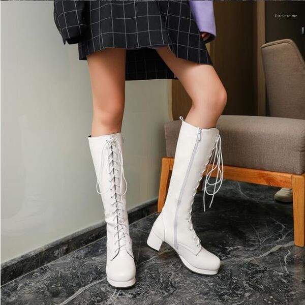 boots women knee high mid heels shoes woman pu leather booties autumn lace up shoe chaussures femme zapatos mujer sapato d23431, Black
boots women knee high mid heels shoes woman pu leather booties autumn lace up shoe chaussures femme zapatos mujer sapato d23431, Black