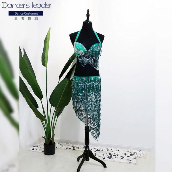 2020 new belly dance practice clothing green tassel performance clothing simple performance suit1, Black;red
2020 new belly dance practice clothing green tassel performance clothing simple performance suit1, Black;red