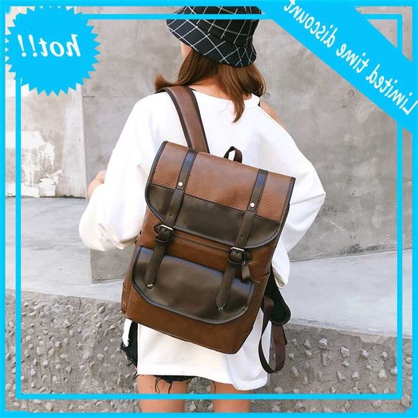 2021 student schooltas great capacity retro men computer tas backpack shoulder bags
2021 student schooltas great capacity retro men computer tas backpack shoulder bags