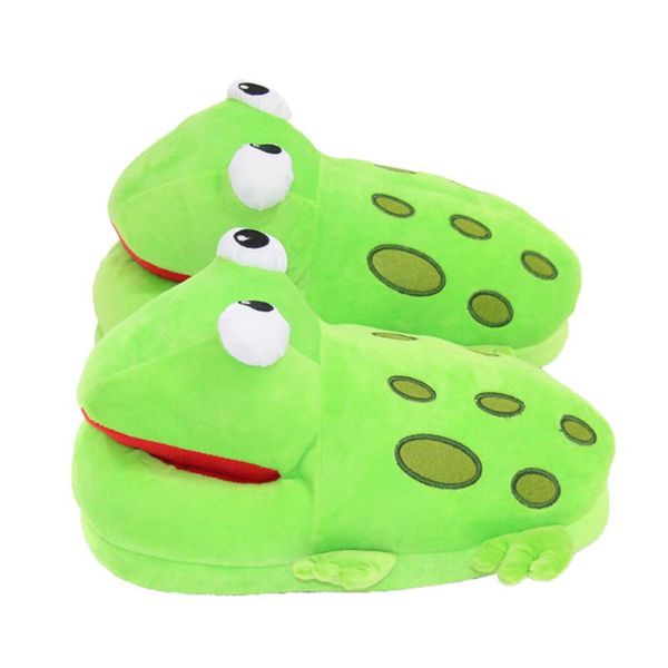 women's cute cartoon frog cotton slippers fashion winter new home indoor flat female plush slides shoes large size 35-42, Black
women's cute cartoon frog cotton slippers fashion winter new home indoor flat female plush slides shoes large size 35-42, Black