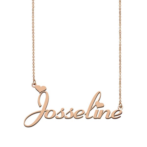 josseline name necklaces pendant custom personalized for women girls children friends mothers gifts 18k gold plated stainless steel, Silver
josseline name necklaces pendant custom personalized for women girls children friends mothers gifts 18k gold plated stainless steel, Silver