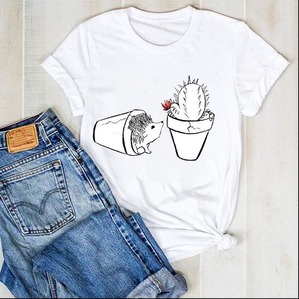 women lady plant cartoon cute fashion summer cactus ladies t tee tshirt womens shirt clothes graphic clothing t shirt, White
women lady plant cartoon cute fashion summer cactus ladies t tee tshirt womens shirt clothes graphic clothing t shirt, White