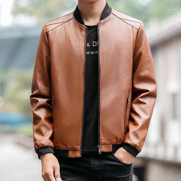 men's fur & faux vintage jacket men leather slim fit bomber jackets coats spliced zipper pocket solid mens clothes casual windbreaker m, Black
men's fur & faux vintage jacket men leather slim fit bomber jackets coats spliced zipper pocket solid mens clothes casual windbreaker m, Black