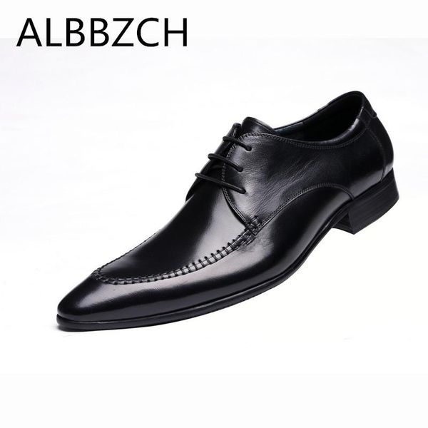 new mens genuine leather dress shoes pointed toe slip on black wedding shoes high grade office career work plus isze 37 46
new mens genuine leather dress shoes pointed toe slip on black wedding shoes high grade office career work plus isze 37 46