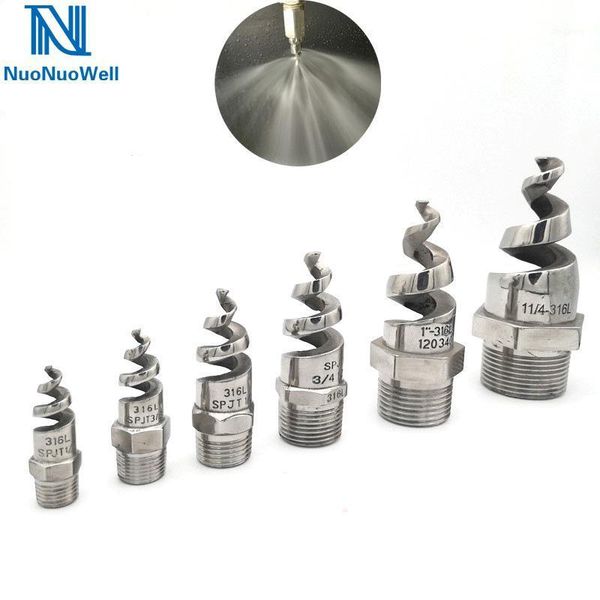 nuonuowell 10pcs-pack spiral spray nozzle stainles steel 316l desulfurization dust removal garden atomization sprinkler head1
nuonuowell 10pcs-pack spiral spray nozzle stainles steel 316l desulfurization dust removal garden atomization sprinkler head1