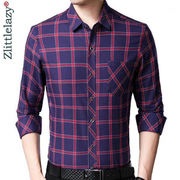 2020 brand casual pocket plaid long sleeve slim fit men shirt streetwear social dress autumn shirts mens fashions jersey 923131, White;black
2020 brand casual pocket plaid long sleeve slim fit men shirt streetwear social dress autumn shirts mens fashions jersey 923131, White;black