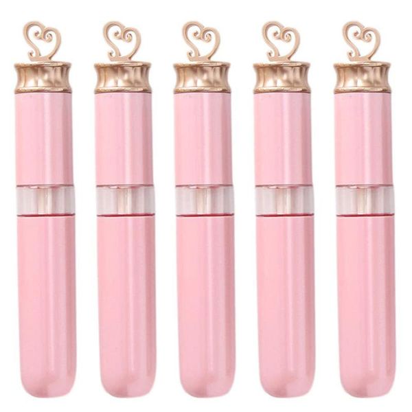 5pcs 6ml pink empty lip gloss tubes gold heart shape lipstick cosmetic packaging container diy cosmetic sample bottle
5pcs 6ml pink empty lip gloss tubes gold heart shape lipstick cosmetic packaging container diy cosmetic sample bottle