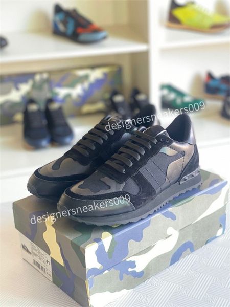 designer sneakers camouflage rivet casual shoes men women studded flats shoe mesh camo suede leather trainers dress shoes size38-46, Black
designer sneakers camouflage rivet casual shoes men women studded flats shoe mesh camo suede leather trainers dress shoes size38-46, Black