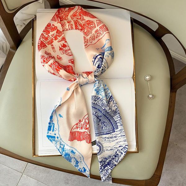 new arrival 2020 fashion silk scarf women scarves office lady cachecol foulard femme bag tie bandana hijab, Blue;gray
new arrival 2020 fashion silk scarf women scarves office lady cachecol foulard femme bag tie bandana hijab, Blue;gray