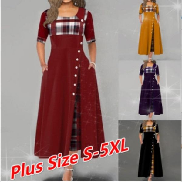 summer fashion women's dress o-neck check stitching irregular sleeves long party banquet kg-66, White;black
summer fashion women's dress o-neck check stitching irregular sleeves long party banquet kg-66, White;black