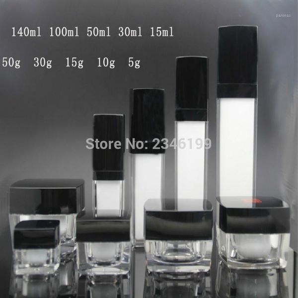 packing bottles acrylic lotion pump bottle 140ml empty black cover emulsion 100ml eye cream jar 50g 10pcs1
packing bottles acrylic lotion pump bottle 140ml empty black cover emulsion 100ml eye cream jar 50g 10pcs1