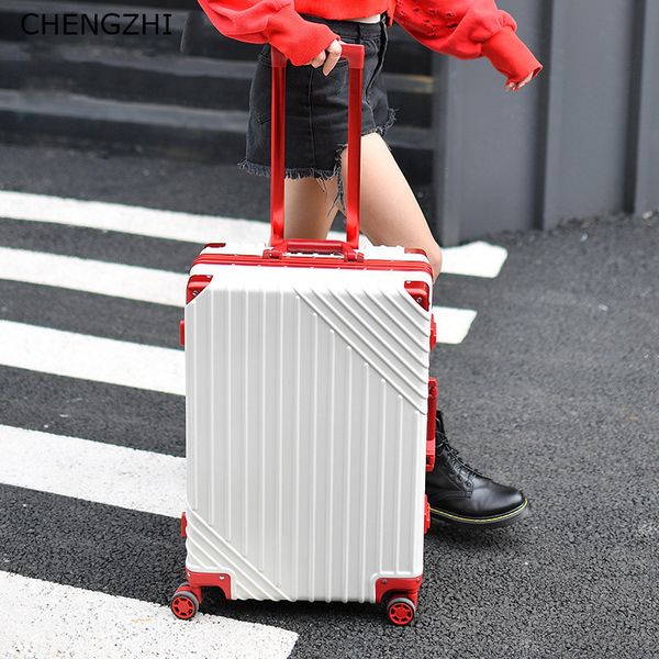 chengzhi20"24"26"29inch luxury aluminum frame rolling luggage spinner men business suitcase wheels women travel bag lj201104
chengzhi20"24"26"29inch luxury aluminum frame rolling luggage spinner men business suitcase wheels women travel bag lj201104