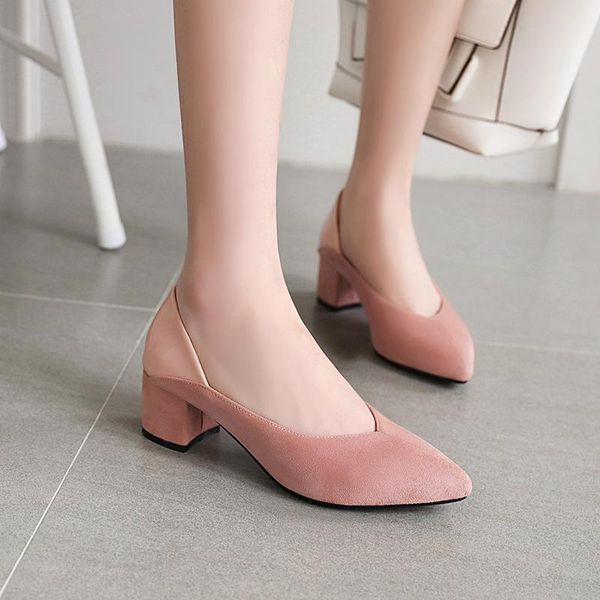dress shoes high heels women's thick interview pointy single versatile student vocational work in autumn 2021, Black
dress shoes high heels women's thick interview pointy single versatile student vocational work in autumn 2021, Black
