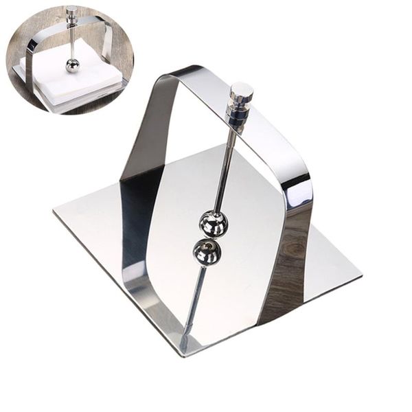 Stainless Steel Napkin Holder Countertop Napkin Holder Paper Towel Decorative Tissue Stand (Style A) - 13.5x13.5cm
Stainless Steel Napkin Holder Countertop Napkin Holder Paper Towel Decorative Tissue Stand (Style A) - 13.5x13.5cm