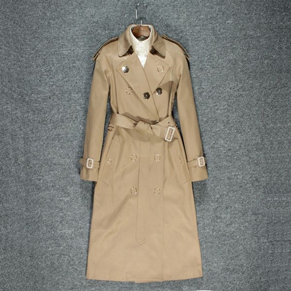 fall 2020 new fashion windbreaker women's mid long waitmore knee high british khaki coat women 1031, Tan;black
fall 2020 new fashion windbreaker women's mid long waitmore knee high british khaki coat women 1031, Tan;black