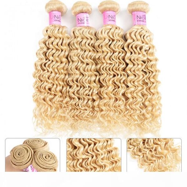 tkwig hair 613 blonde human hair deep wave 4 bundles virgin deep wave blonde human hair weave, Black;brown
tkwig hair 613 blonde human hair deep wave 4 bundles virgin deep wave blonde human hair weave, Black;brown