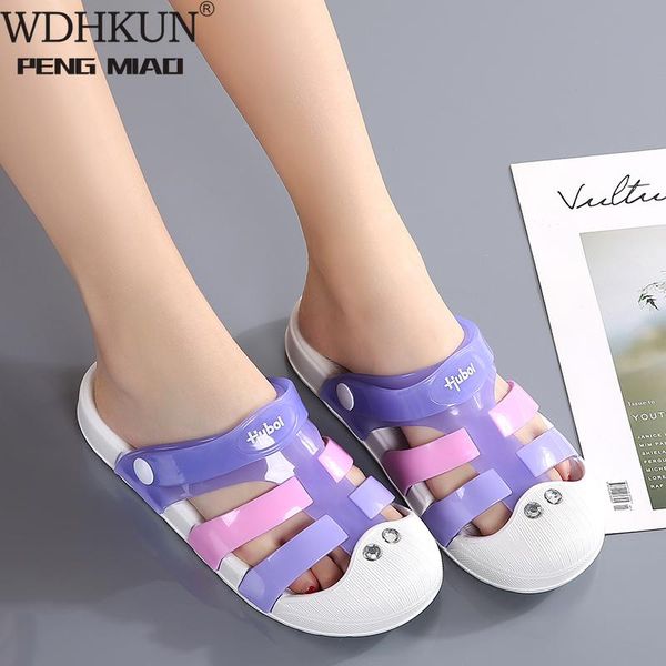 women clogs jelly sandals home non-slip summer hole shoes female flat slippers plastic female girls waterproof eva garden shoes, Black
women clogs jelly sandals home non-slip summer hole shoes female flat slippers plastic female girls waterproof eva garden shoes, Black