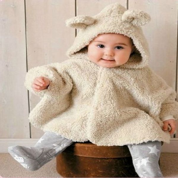hooyi beige baby coats girl's smocks outerwear fleece cloak children mantle rabbit poncho cape boys outfits 0-3years thick cape 1029, Blue;gray
hooyi beige baby coats girl's smocks outerwear fleece cloak children mantle rabbit poncho cape boys outfits 0-3years thick cape 1029, Blue;gray