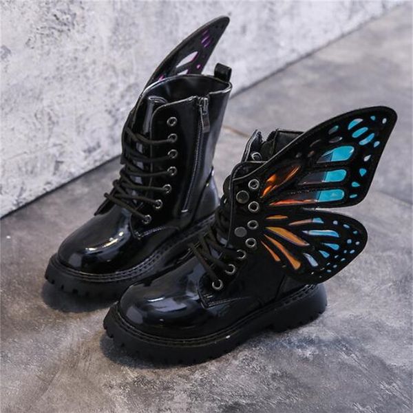 christmas gifts new fashion girl silver princess shoes with butterfly wings autumn winter boots non-slip for kids, Black;grey
christmas gifts new fashion girl silver princess shoes with butterfly wings autumn winter boots non-slip for kids, Black;grey