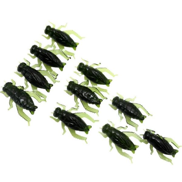 10pcs/lot 0.6g 2.5cm green cricket soft lure artificial insect soft bait pesca for carp fly fishing lure swimbait fishin jllvpt
10pcs/lot 0.6g 2.5cm green cricket soft lure artificial insect soft bait pesca for carp fly fishing lure swimbait fishin jllvpt