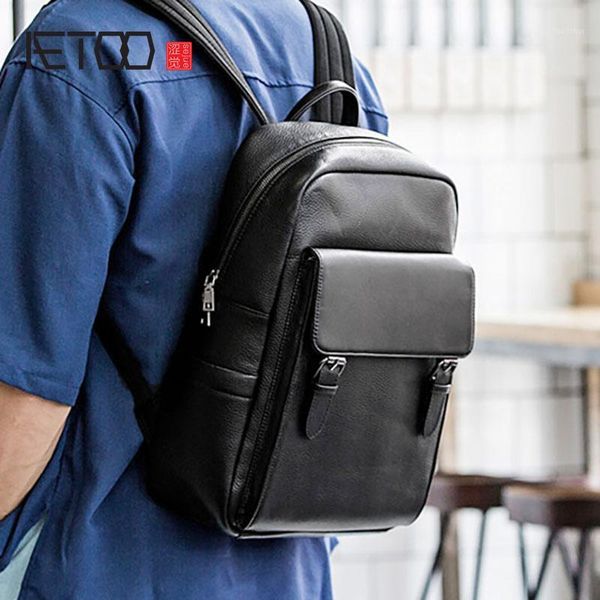 backpack aetoo leather fashion shoulder bag, men's business multi-functional backpack, simple head travel computer bag1
backpack aetoo leather fashion shoulder bag, men's business multi-functional backpack, simple head travel computer bag1