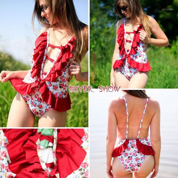 miyouj 2020 push up one piece swimsuit bathing suit women swimwear red ruffle halter swimsuit female bather swim beach wear1, White;black
miyouj 2020 push up one piece swimsuit bathing suit women swimwear red ruffle halter swimsuit female bather swim beach wear1, White;black