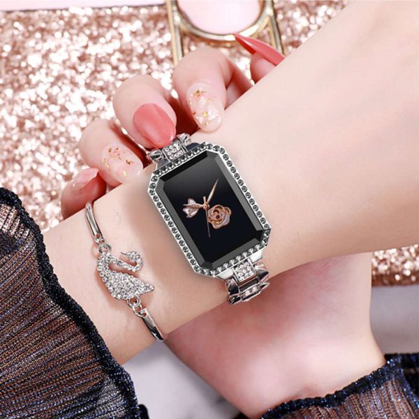 dianmei elegant fashion light luxury simple heart rate monitoring women's smart watch
dianmei elegant fashion light luxury simple heart rate monitoring women's smart watch